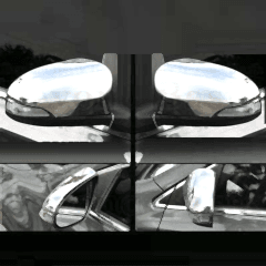 Toyota Corolla Uyumlu 2013 2018 Ayna Kapağı ABS Krom Parça