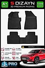 S-Dizayn MG HS Benzinli 3D Pro Havuzlu Paspas 2025 Üzeri A+ Kalite