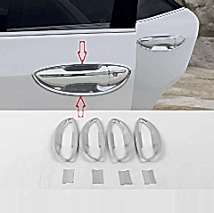 Toyota Corolla Uyumlu 2013 2018 Dış Kapı Kolu İç Kaplama ABS Krom Parça