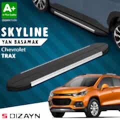 S-Dizayn Chevrolet Trax Skyline Krom Yan Basamak 163 Cm 2013-2022 A+ Kalite