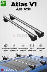S-Dizayn Volvo XC90 S-Bar Atlas V1 Ara Atkı Tavan Taşıyıcı Barı Gri 120 Cm 2003-2015 A+ Kalite