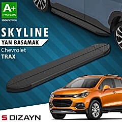 S-Dizayn Chevrolet Trax Skyline Siyah Yan Basamak 163 Cm 2013-2022 A+ Kalite