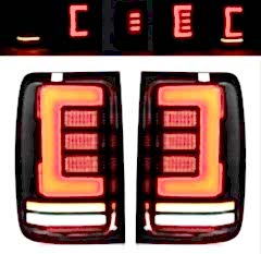 Volkswagen Amarok Uyumlu 2011-2020 LED Smoke Stop