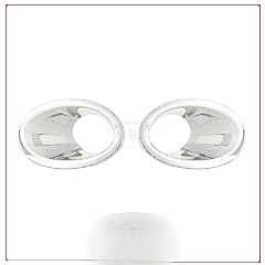 Nissan Qashqai Uyumlu Sis Farı Çerçevesi 2010-2014 ABS Krom Parça