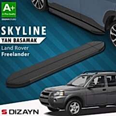 S-Dizayn Land Rover Freelander Skyline Siyah Yan Basamak 163 Cm 1998-2006 A+ Kalite