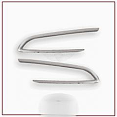 Opel Astra Uyumlu K Sis Farı Çerçevesi -2015 Paslanmaz Çelik Parça