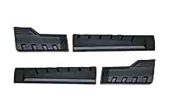 ISUZU D-MAX 2012 Set 4 Parça Kapı Kaplama Siyah Mat Asa Kum Desen Standart