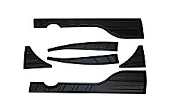 ISUZU D-MAX 2021 Set 6 Parça Kapı Kaplama 9203 Siyah Mat Asa Kum Desen Yarasa