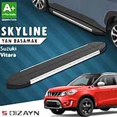 S-Dizayn Suzuki Vitara 4 Skyline Krom Yan Basamak 163 Cm 2015 Üzeri A+ Kalite