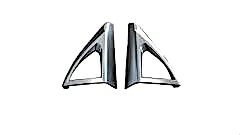 Peugeot 3008 Uyumlu 2016+ Tweeter Kaplama Silver