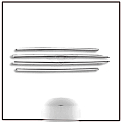 Volkswagen Golf Uyumlu 7 Sis Far Çerçevesi -2013 Paslanmaz Çelik Parça