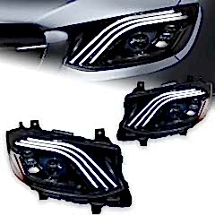 W907 Sprinter 2018+ İçin  May Bach Görünüm Led Far