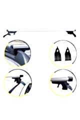 Mini John Cooper Tavan Bagajı Çıtası Oluksuz Ara Atkı Port Bagaj Bağlama