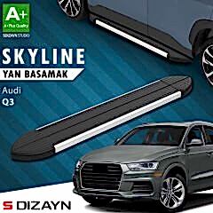 S-Dizayn Audi Q3 8U Skyline Aluminyum Yan Basamak 173 Cm 2011-2018 A+ Kalite