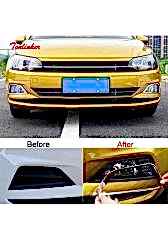 Volkswagen Polo Uyumlu Sis Farı Çerçevesi -2017 Paslanmaz Çelik Parça