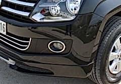 Volkswagen T5 Uyumlu Transporter Sis Farı Çerçevesi 2010-2015 Paslanmaz Çelik Parça