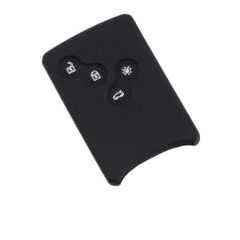 Silikon anahtar kabı megane 4 düğmeli siyah / SYPD71