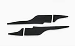 TOYOTA HILUX 2015 Set 4 Parça Kapı Kaplama 9203 Siyah Mat Asa Kum Desen Yarasa