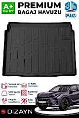 S-Dizayn Cupra Terramar 3D Pro Bagaj Havuzu Alt Bagaj 2025 Üzeri A+ Kalite