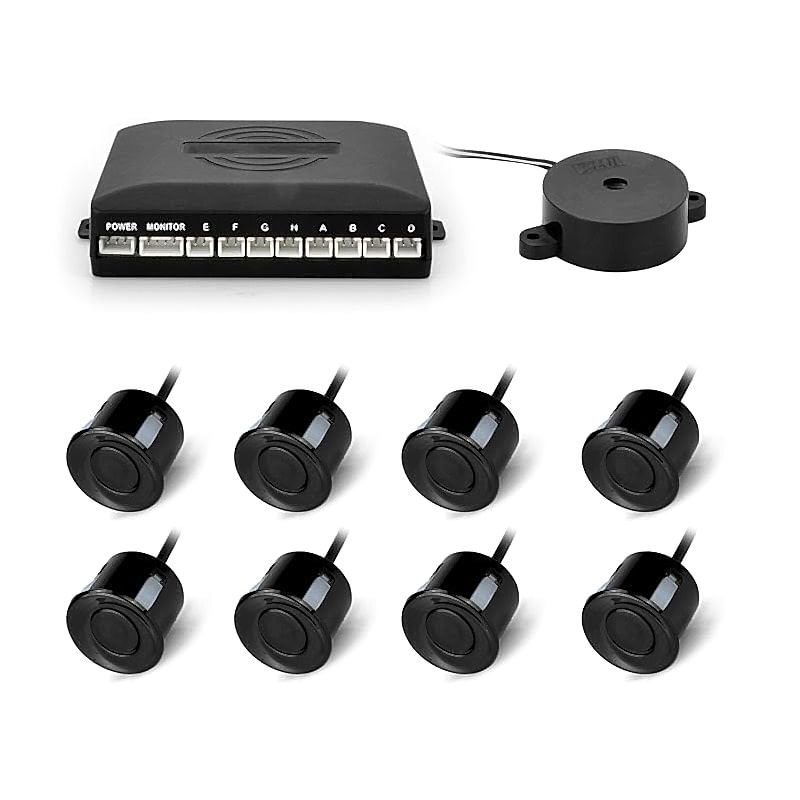 Ön-arka park sensörü ses ikazlı 8 sensörlü / GUPR25