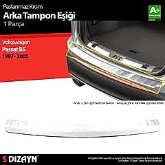 sat B5 Sw Krom Arka Tampon Eşiği 1997-2005