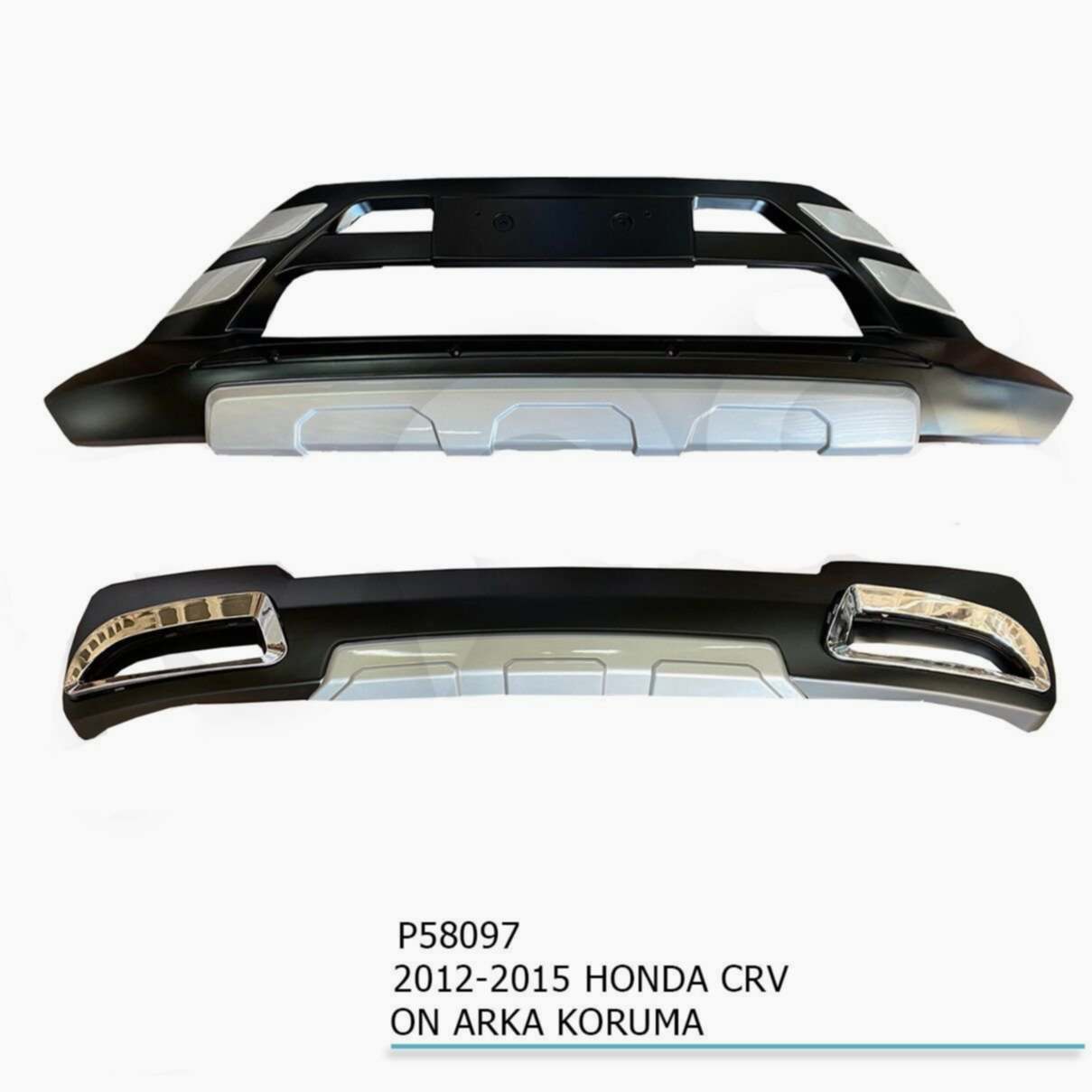 Honda Cr-v 2012-2015 Ön Arka Tampon Koruma Difüzör