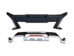 S-Dizayn Peugeot 5008 Ön ve Arka Tampon Koruma Difüzör Seti 2017-2020 A+ Kalite