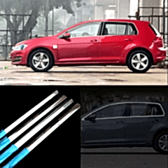 Volkswagen Golf Uyumlu 6 Cam Çıtası Kaplama Krom Parça