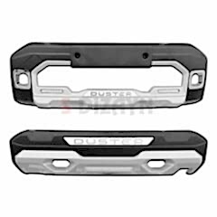 S-Dizayn Renault Duster 4X2 Ön ve Arka Tampon Koruma Difüzör Seti 2024 Üzeri A+ Kalite