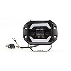 Gündüz ledli Uyumlu offroad sis lambası beyaz amber / LASS349 Parça