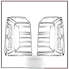 Volkswagen Caddy Uyumlu Stop Çerçevesi -2015 ABS Krom Parça