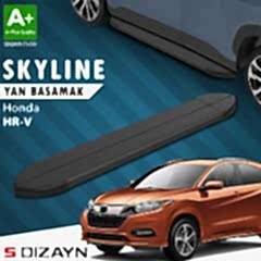 S-Dizayn Honda HR-V 2 Skyline Siyah Yan Basamak 173 Cm 2015-2020 A+ Kalite
