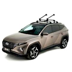 Kayak Taşıyıcı Uyumlu Gri Araç Üstü Kayak Taşıma 2'Li Apex 4 Parça