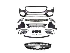 Mercedes W213 Uyumlu 2016+ E63 Ön Tampon & Panjur Seti