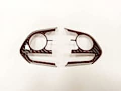 Toyota Corolla Uyumlu 2019+ Direksiyon Kenar Kaplama - Karbon