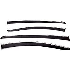 Sunplex CHERY Uyumlu TIGGO 7 PRO 2023 Sonrası Chrome Style 4 Lü Set Kromlu Cam Rüzgarlığı Ön Ve Arka Parça