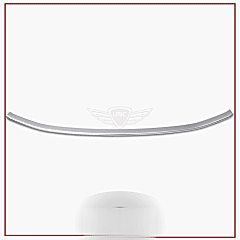 Nissan Qashqai Uyumlu Ön Tampon Kaşı -2014 Paslanmaz Çelik Parça