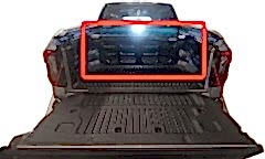 Ford Ranger 2024 Sonrası Yeni Kasa için Bagaj Seperatör Aerokals