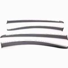 Sunplex HONDA Uyumlu CITY 2019 Sonrası Chrome Style 4 Lü Set Kromlu Cam Rüzgarlığı Ön Ve Arka Parça