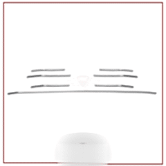 Renault Megane Uyumlu 4 Ön Tampon Çıtası Çelik Parça