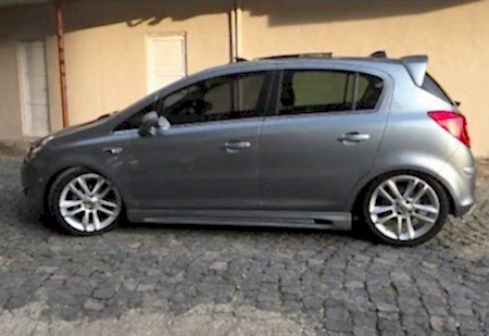 Opel Corsa Uyumlu E Yan Marşpiyel