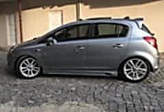 Opel Corsa Uyumlu E Yan Marşpiyel