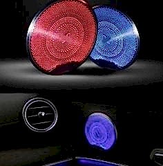 Mercedes W205 Uyumlu C/Glc Hoparlör 3 Renk Hoparlör Aydınlatma (Ambians)