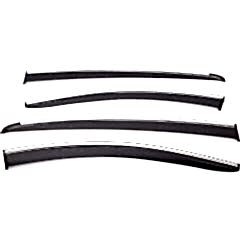 Sunplex TOYOTA Uyumlu COROLLA 2019 Sonrası Chrome Style 4 Lü Set Kromlu Cam Rüzgarlığı Ön Ve Arka Parça