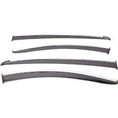 Sunplex TOYOTA Uyumlu PROACE CITY 2021 Sonrası Chrome Style 4 Lü Set Kromlu Cam Rüzgarlığı Ön Ve Arka Parça