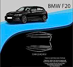 Bmw F20 Uyumlu Krom Cam Çerçevesi Paslanmaz Çelik 8 Parça F20 (2011-2019)