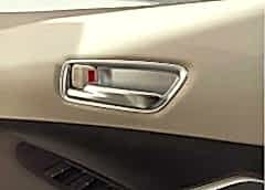 Toyota Corolla Uyumlu 2019+ Kapı Kolu İç Kaplama - Silver