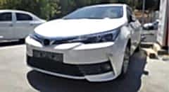 Toyota Corolla Uyumlu 2013-2016 Ön Tampon Alt Çıta Nikelaj