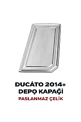 Fiat Uyumlu Ducato Depo Kapağı 2014- Paslanmaz Çelik