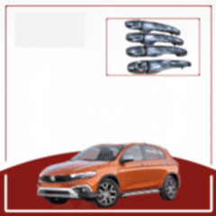 Fiat Uyumlu Egea Cross 2021- Krom Kapı Kolu
